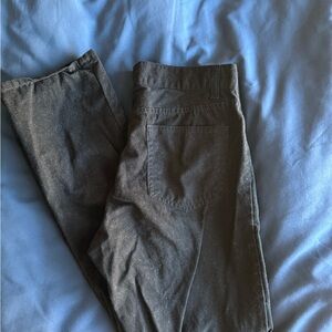 Men's Black Chino Pants - Slim Casual Style